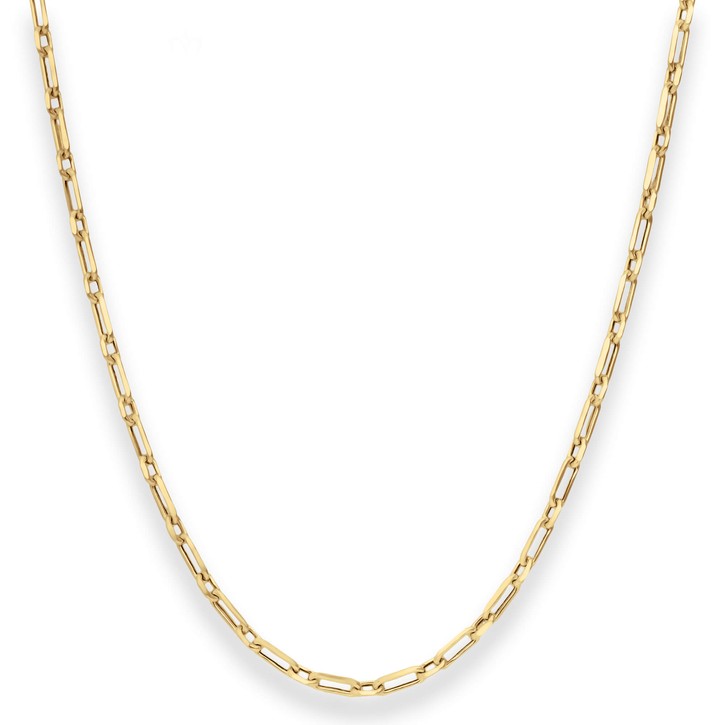 2.7mm Fantasiekette aus 585 Gelbgold 50cm