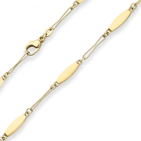 Fantasiekette Goldkette Collier Halskette aus 585 Gold Gelbgold 45cm Fantasiekette Goldkette Collier Halskette aus 585 Gold Gelbgold 45cm