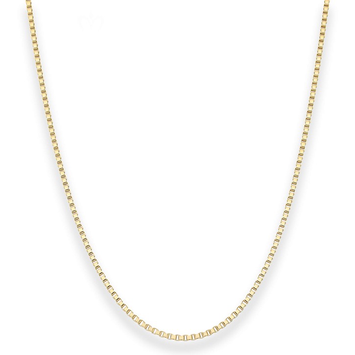 1.8mm Veneziakette aus 585 Gelbgold 50cm