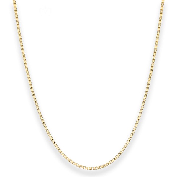 1.8mm Veneziakette aus 585 Gelbgold 50cm