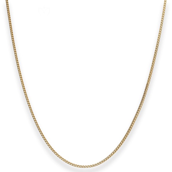 1.3mm Bingokette aus 585 Gelbgold 50cm