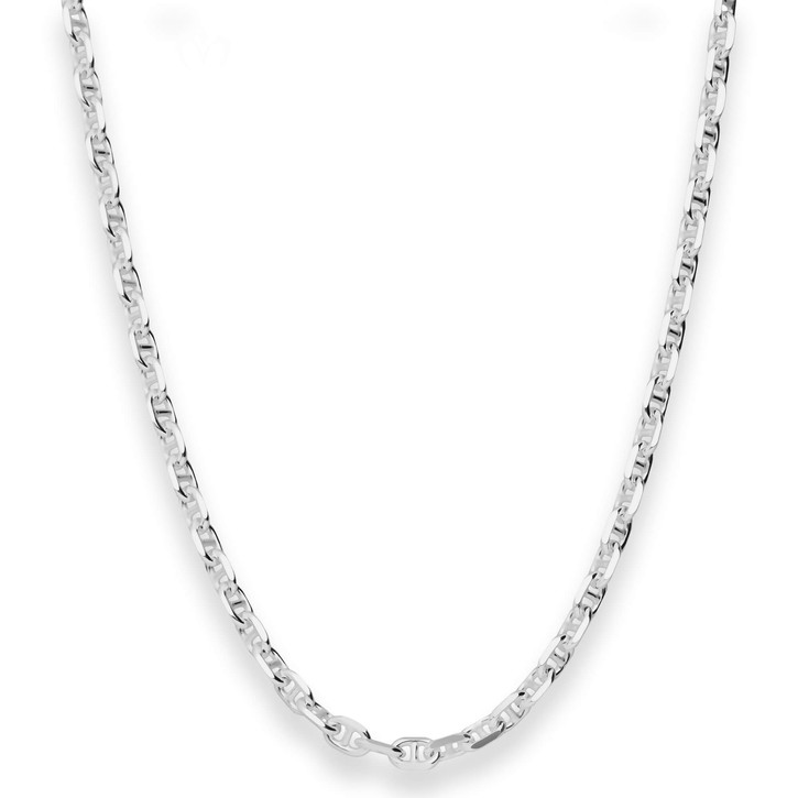 4.5mm Ankerkette-Steg aus 925 Silber 50cm