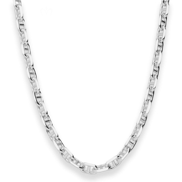 6.7mm Ankerkette-Steg aus 925 Silber 55cm