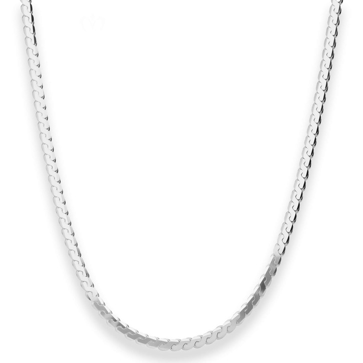 3.5mm Fantasiekette aus 925 Silber 45cm