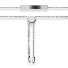 1,3mm Armband Zopfkette Silberarmband Armschmuck aus 925 Silber 26cm