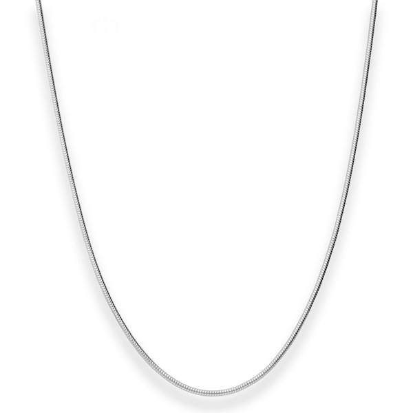 1.5mm Schlangenkette aus 925 Silber 70cm