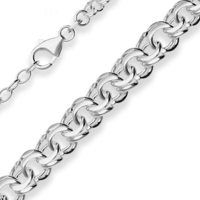 Collier Halskette aus 925 Silber 45cm