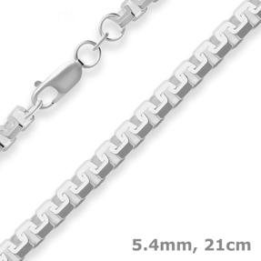 5,4mm Armband Armschmuck aus 925 Silber 21cm