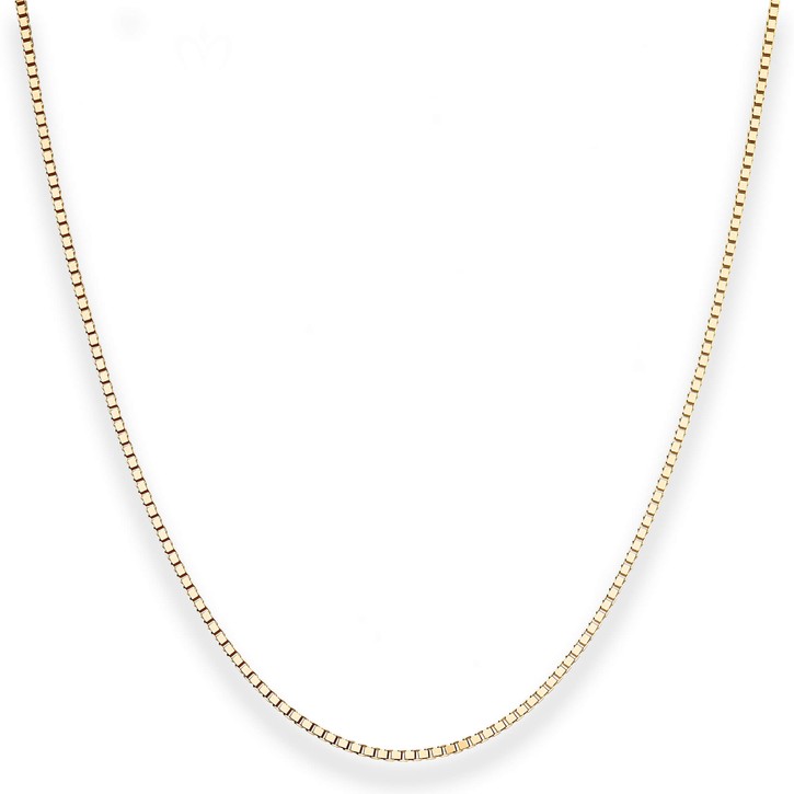 1.2mm Veneziakette aus 333 Gelbgold 50cm