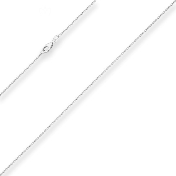 1.5mm Rund-Ankerkette aus 925 Silber 80cm