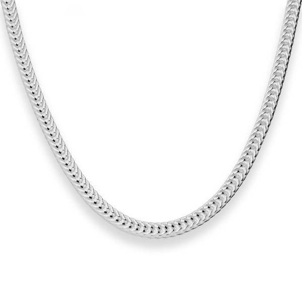 4.5mm Fantasiekette aus 925 Silber 45cm