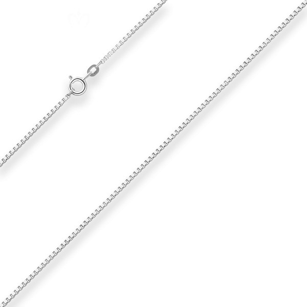 1.4mm Veneziakette aus 925 Silber 50cm