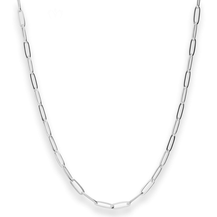 3.3mm Ankerkette weit aus 925 Silber 55cm