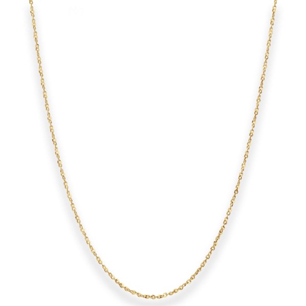 1.5mm Fantasiekette aus 333 Gelbgold 45cm