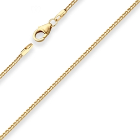 1,3mm Armband Bingokette Goldarmband Armschmuck aus 333 Gold Gelbgold 17cm 1,3mm Armband Bingokette Goldarmband Armschmuck aus 333 Gold Gelbgold 17cm