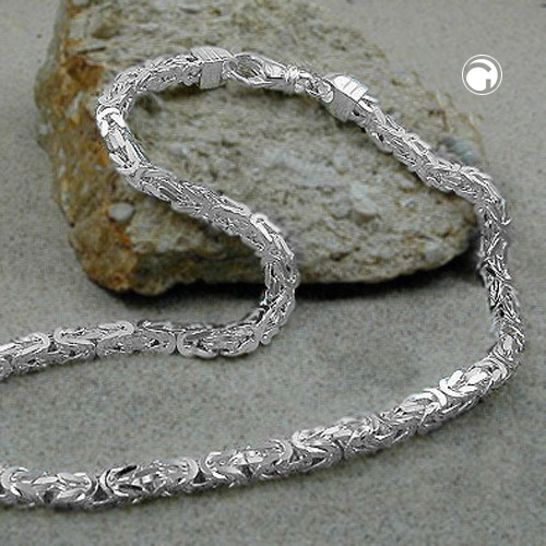 Armband 6mm Königskette Silber 925 21cm