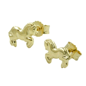 Ohrringe Ohrstecker Pferde Pferd aus Gelbgold NEU Ohrschmuck Goldohrstecker Ohrringe Ohrstecker Pferde Pferd aus Gelbgold NEU Ohrschmuck Goldohrstecker