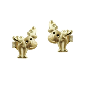Kinderschmuck Ohrringe Ohrstecker Elch 375er Gelbgold Echtgold Ohrschmuck Kinderschmuck Ohrringe Ohrstecker Elch 375er Gelbgold Echtgold Ohrschmuck
