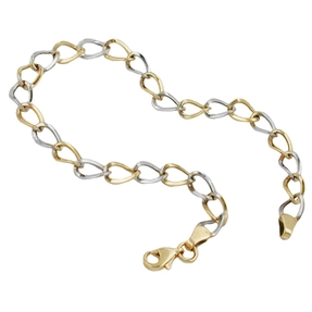 Armband Armschmuck Ankerkette Goldschmuck 375 Gold 19cm Damen Goldarmband