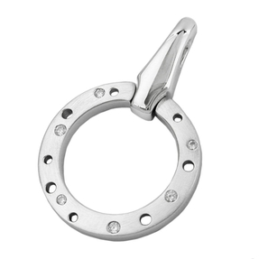 Kettenanhänger Anhänger mit Zirkonia 925 Echt Silber Halsschmuck Damen