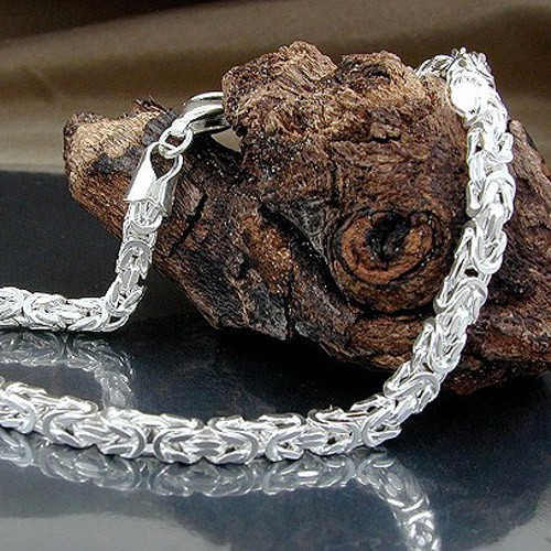 Armband 3mm Königskette Silber 925 19cm