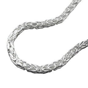 3mm Armband Armschmuck Königskette aus 925 Silber 19cm Unisex Silberarmband