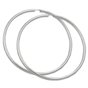 Damencreole XL Creolen Creole Kreolen aus 925 Silber Ø 70mm Ohrschmuck Damencreole XL Creolen Creole Kreolen aus 925 Silber Ø 70mm Ohrschmuck