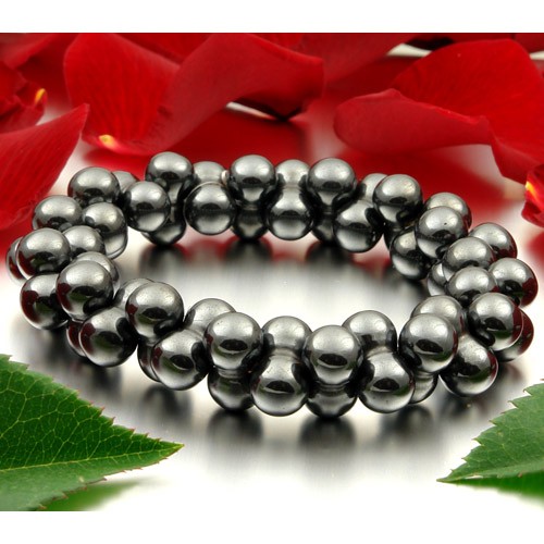 Armband aus Hämatit dehnbar
