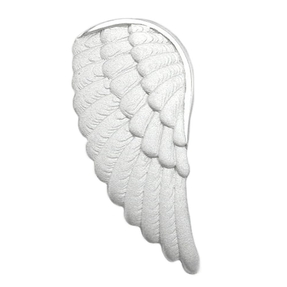 Engelflügel - Anhänger Kettenanhänger aus echtem 925 Silber matt für Damen