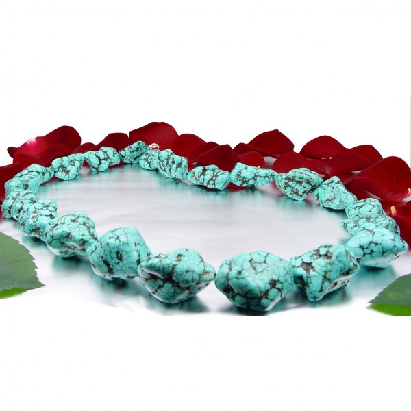 Kette aus Türkis 925 Silber