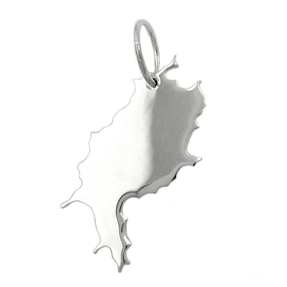 Hessen - Anhänger BRD Land Bundesland 925 Echt Silber Unisex Silberanhänger Hessen - Anhänger BRD Land Bundesland 925 Echt Silber Unisex Silberanhänger