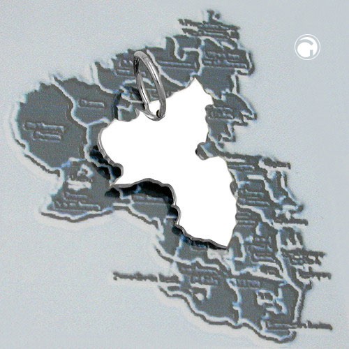 Rheinland-Pfalz Anhänger aus 925 Silber