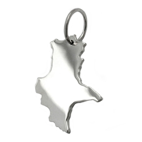 Sachsen-Anhalt - Anhänger BRD Land Bundesland 925 Echt Silber Unisex Sachsen-Anhalt - Anhänger BRD Land Bundesland 925 Echt Silber Unisex