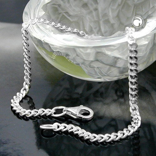 2,7mm Armband aus 925 Silber 19cm