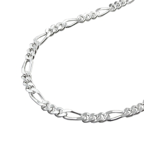 2mm Figarokette Kette Collier 925 Silber Silberkette 38cm Unisex