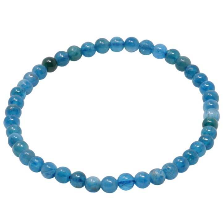Armband aus Apatit Ø 4mm endlos dehnbar