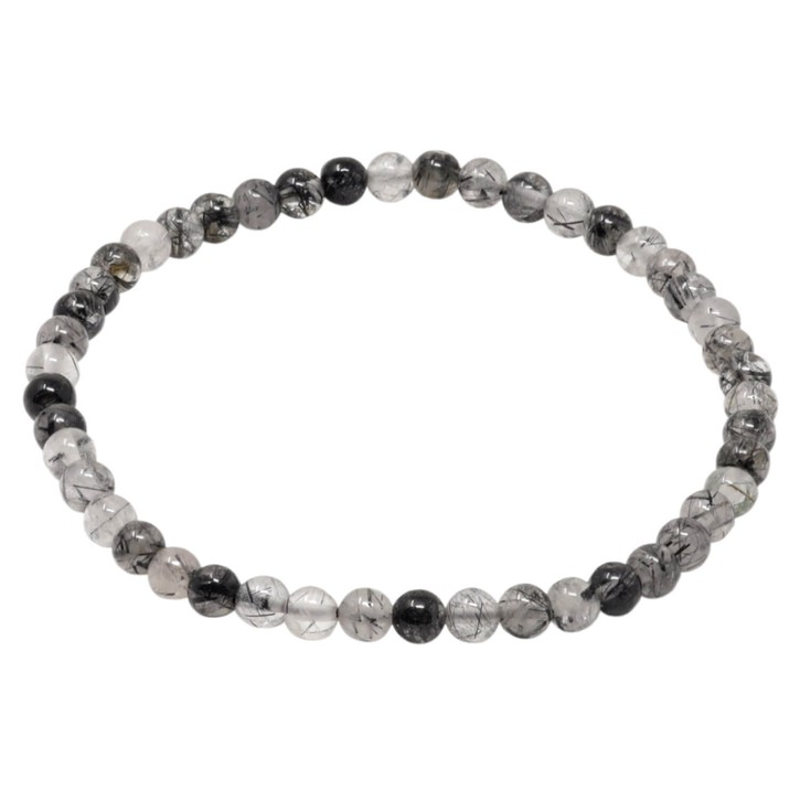 Armband aus Turmalinquarz Ø 4mm endlos dehnbar
