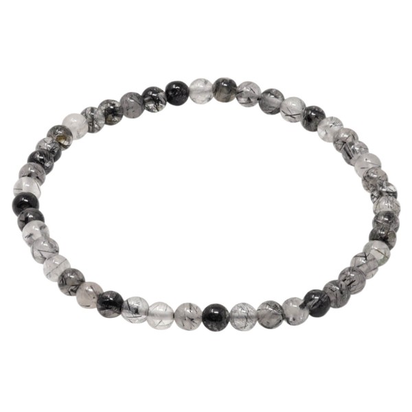 Armband aus Turmalinquarz Ø 4mm endlos dehnbar