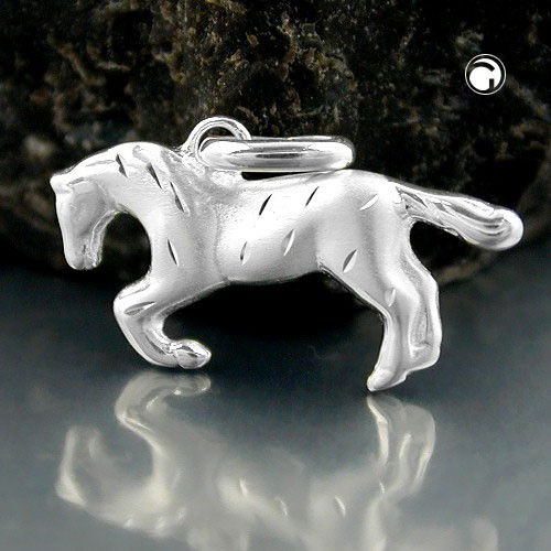 Anhänger laufendes Pferd 925 Silber