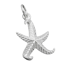 Anhänger Seestern See Stern 20mm 925 Silber Silberanhänger Unisex