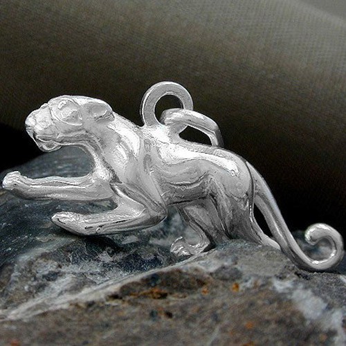 Anhänger Großkatze 925 Silber