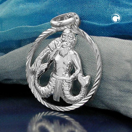 Anhänger Sternzeichen Wassermann 925 Silber