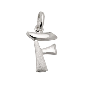Anhänger Silberanhänger Buchstabe F aus echtem 925 Silber Unisex