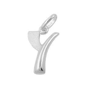 Anhänger Silberanhänger Buchstabe Y aus echtem 925 Silber Unisex Anhänger Silberanhänger Buchstabe Y aus echtem 925 Silber Unisex