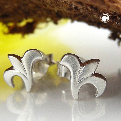 Stecker kleine Blüte 925 Silber