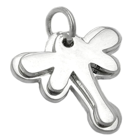 Anhänger Silberanhänger Doppel Schmetterling aus 925 Silber Kinder