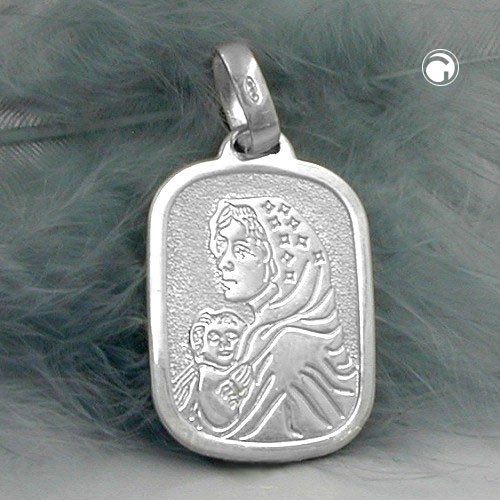 Anhänger Maria mit Jesuskind 925 Silber