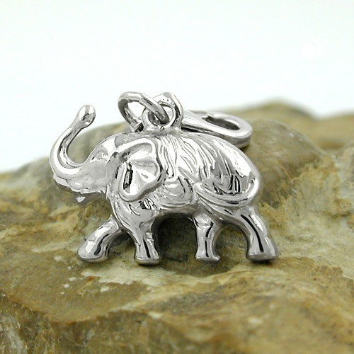 Anhänger Charm Elefant 925 Silber