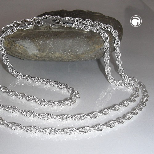 3mm Armband Doppelankerkette 925 Silber 19cm