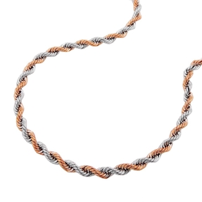 2mm Kette Kordelkette Halskette Halsschmuck dünn 375 Gold 45cm Damen